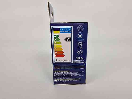 Лампа Світлодіодна LED A60 8W 4000К Е27 "Iskra" (1 шт.) Харків