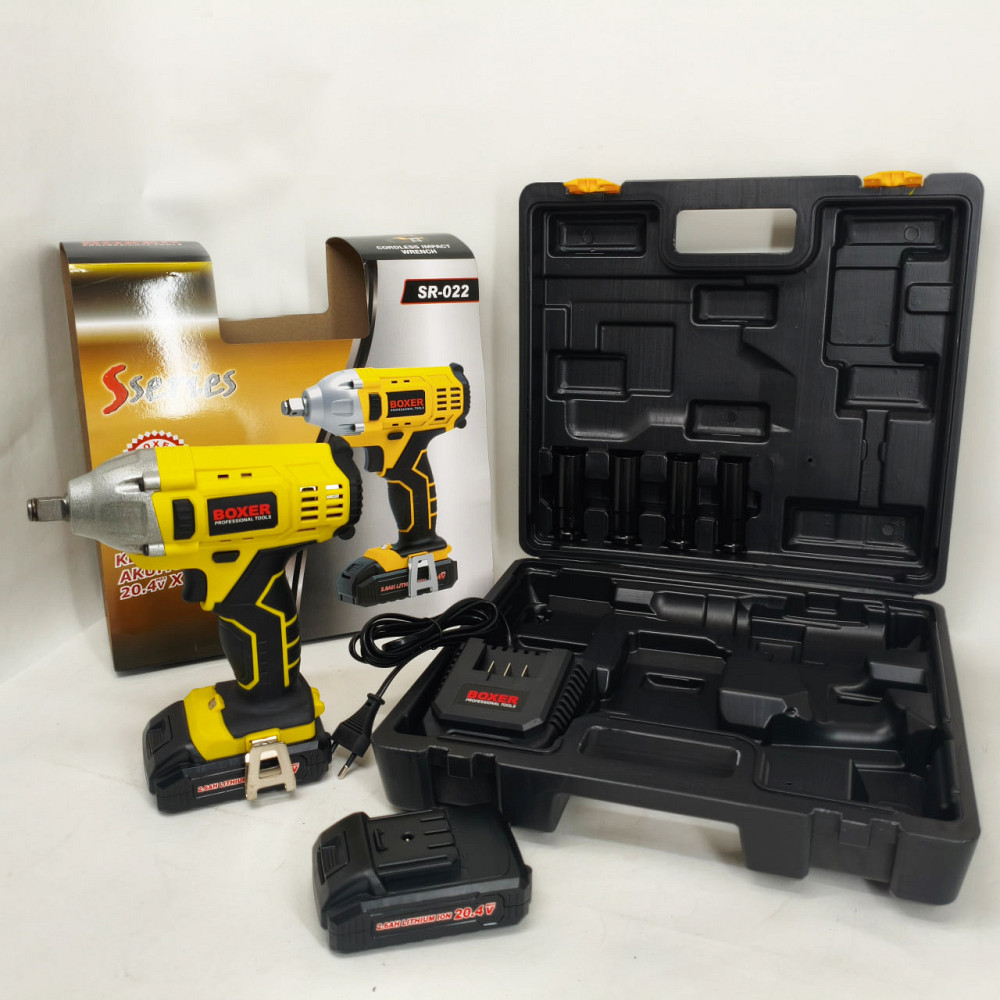 Гайковерт професійний акумуляторний 20.4 В, 250 Нм Boxer SR-022 для автосервісу LJ-78 Львів - фото 4