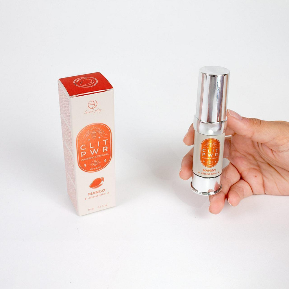 Жидкий вибратор CLIT PWR - MANGO CLITORAL BALM Sex Aura Киев - изображение 2