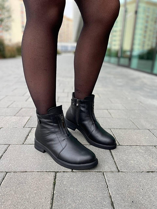 Alvista Черевики жіночі ALVISTA Д-25 чорні (зима, шкіра натуральна) (5631) 40 Коломыя - изображение 1
