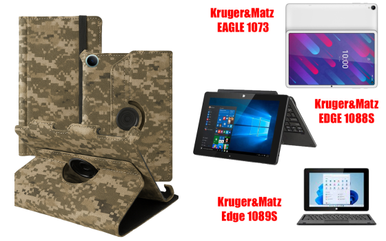 Чохол Spinner360 для планшета Kruger&Matz EAGLE 1073, EDGE 1088S, Edge 1089S, колір Xaki Київ
