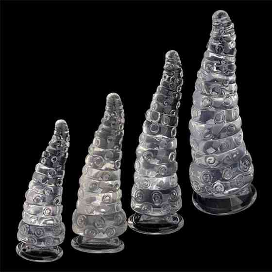 Анальный стимулятор на присоске в виде осьминога M 12*4.2 см - Анальные игрушки Винница