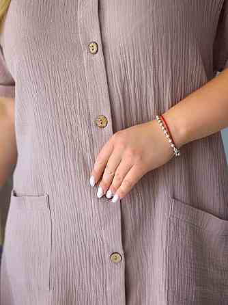 Літня муслінова сукня-сорочка "Erika" | Норма і батал Київ