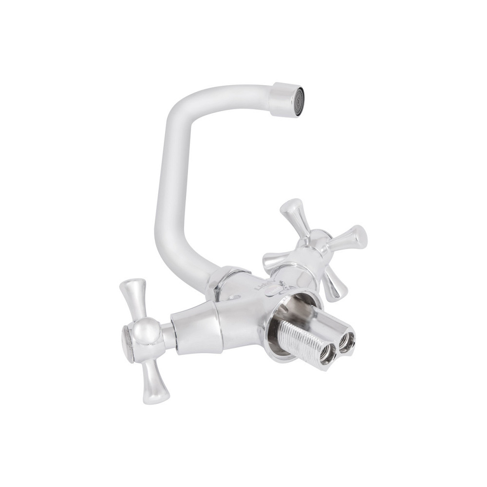 Смеситель для кухни Lidz Lamb 271F двухвентильный LDLAM271FCRM21889 Chrome Киев - изображение 8