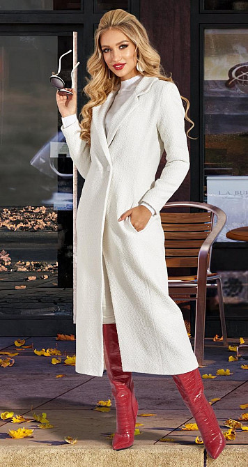 Стильне легке пальто Київ - фото 2