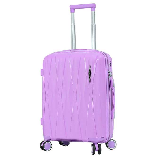 Чемодан полипропиленовый MADISSON 51103 малый 55 см фиолетовый Киев - изображение 1