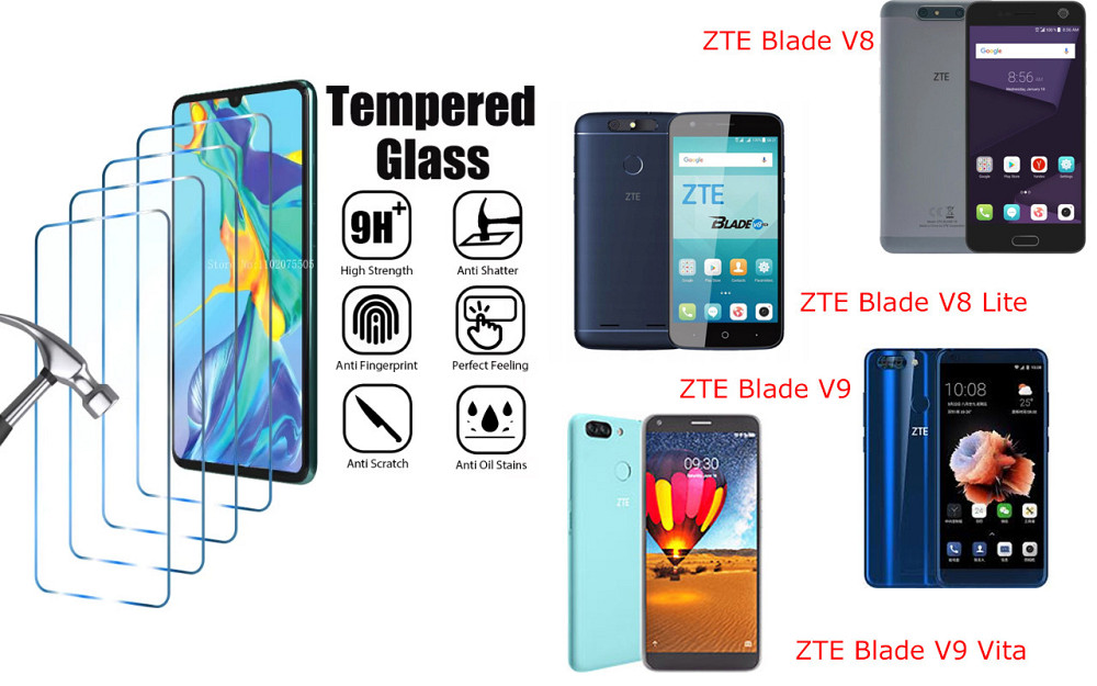 Защитное стекло ArmorGlass для ZTE Blade V8, V8 Lite, V9, V9 Vita – устойчивое к царапинам и ударам Киев - изображение 1