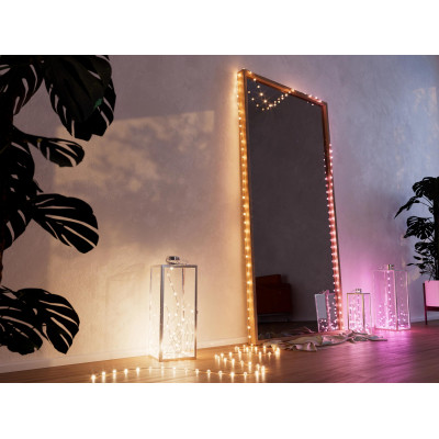 Гірлянда Twinkly Smart LED Strings USB 200 Candle-shaped RGB LEDs, Green Wire, USB-C 12м (TWKC200RGB-G) Вінниця - фото 9