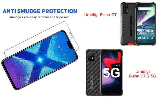 Защитное стекло NeoGlass для Umidigi Bison GT, Bison GT 2 5G – ультрапрозрачное и устойчивое Киев