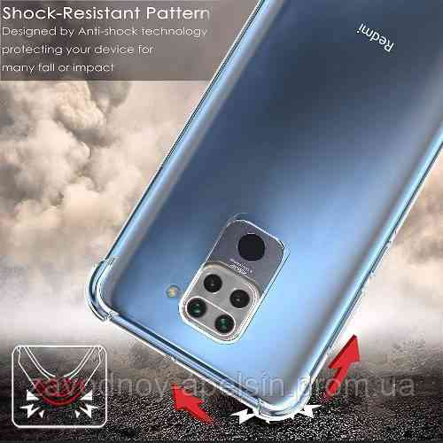 Xiaomi Redmi Note 9 прозорий чохол SMtt Одеса