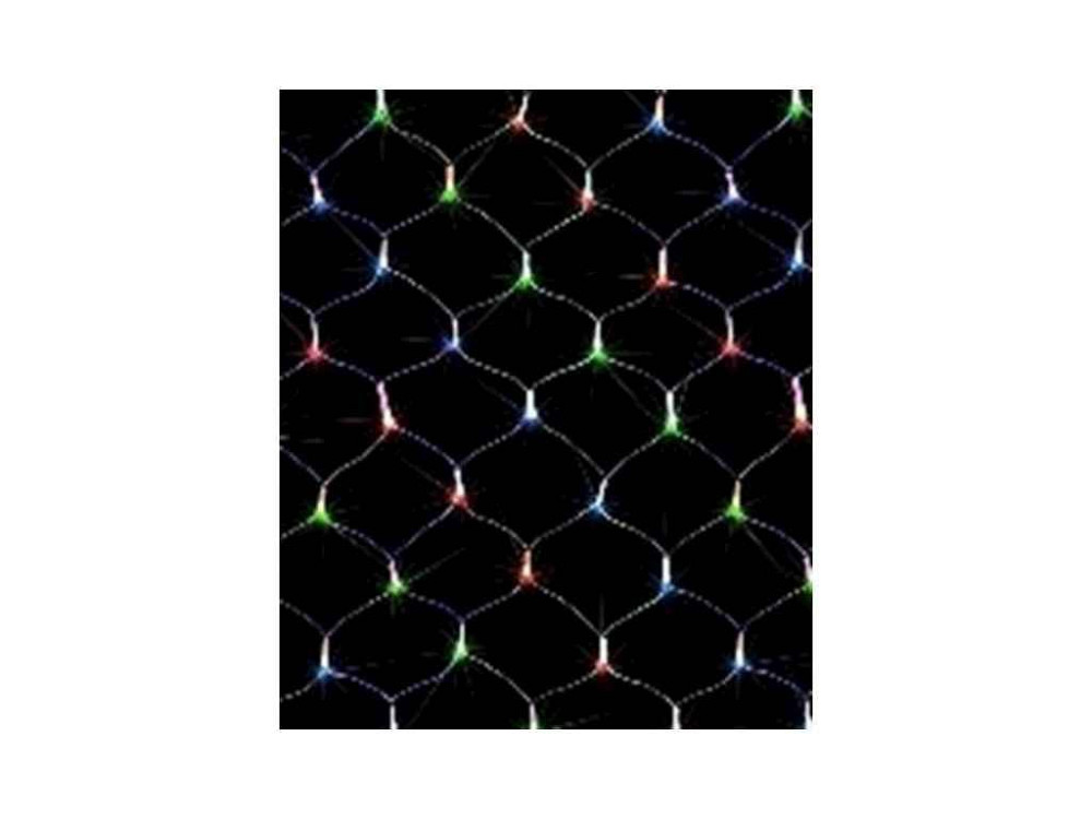 Гирлянда Сетка прозрачная 100LED 1.2*1.2м мульти 1590-01 ТМ КИТАЙ Киев - изображение 1