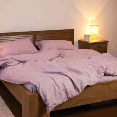 Постільна білизна Tiare 71 Сатин Страйп Кольоровий полуторний (71_Stripe_pl) Вінниця