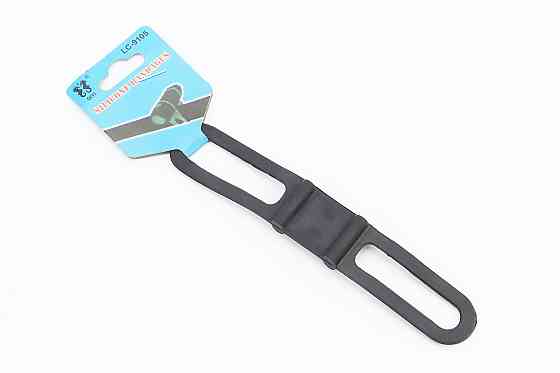 Кріплення ліхтаря на кермо велосипеда 22х140мм, силіконове, чорне Київ