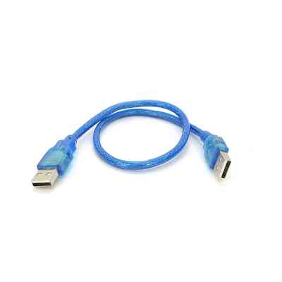 Дата кабель USB 2.0 AM/AM 0.3m blue Ritar (YT-AM/AM-0.3TBL) Винница