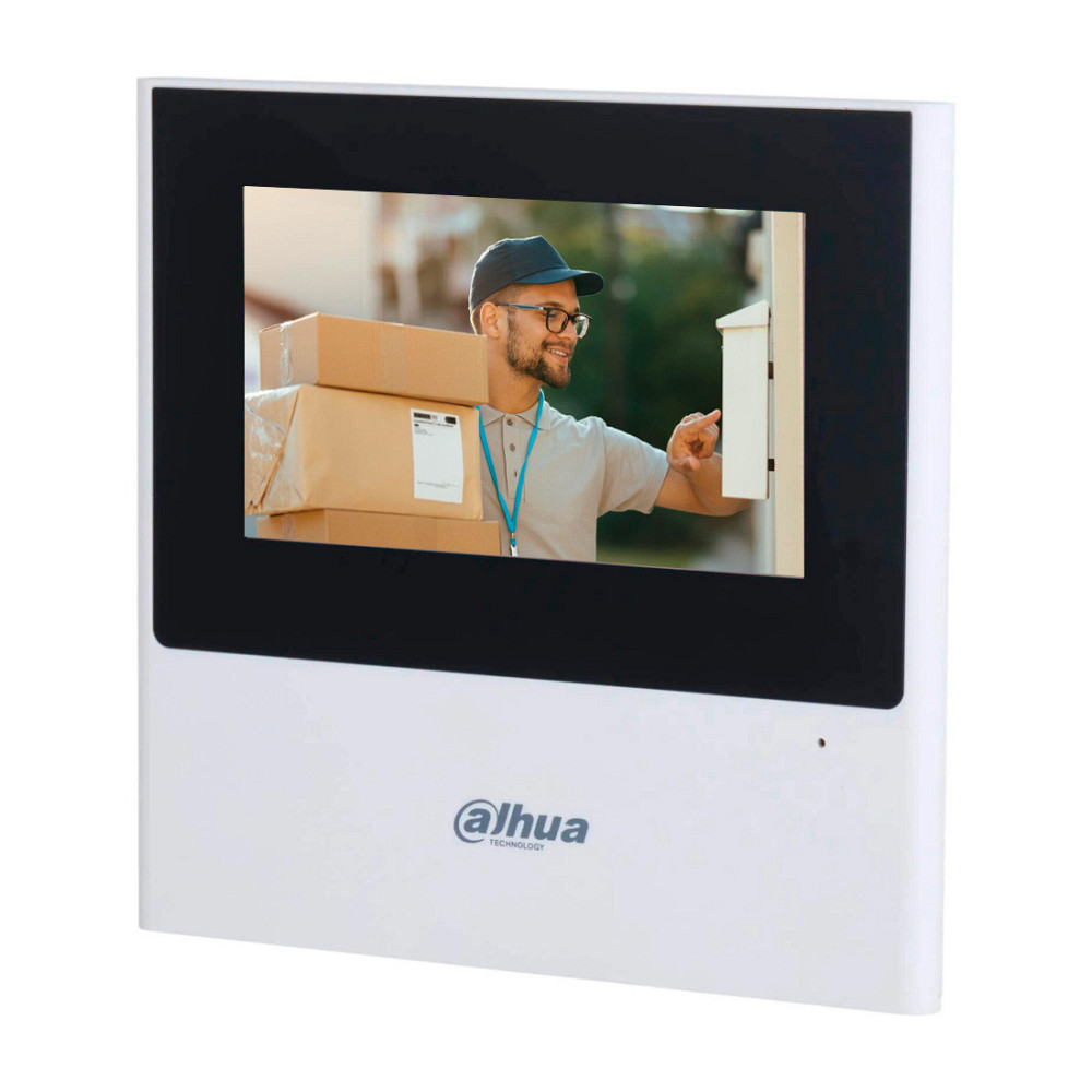 Видеодомофон Dahua DHI-VTH2611L-WP White 4.3