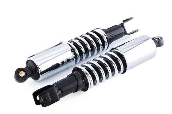 Амортизатори (пара) МТ, ДНІПРО 350mm, регульовані (хром) TAKEDI Київ