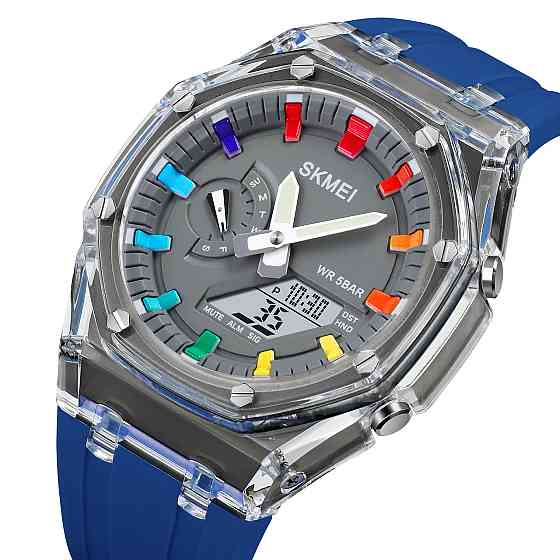 Skmei 2100BU Blue SBR Киев