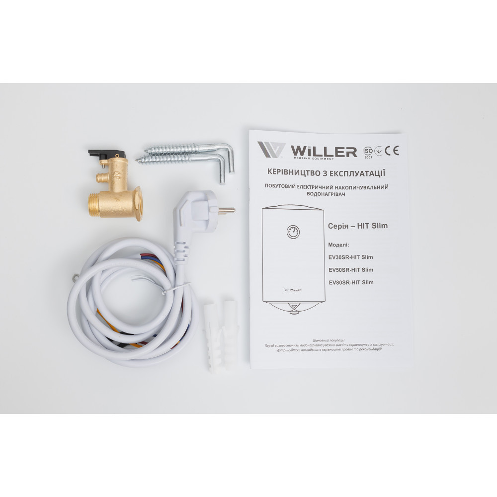 Водонагрівач Willer EV80SR-HIT серія Slim ( Білий ) Харьков - изображение 10