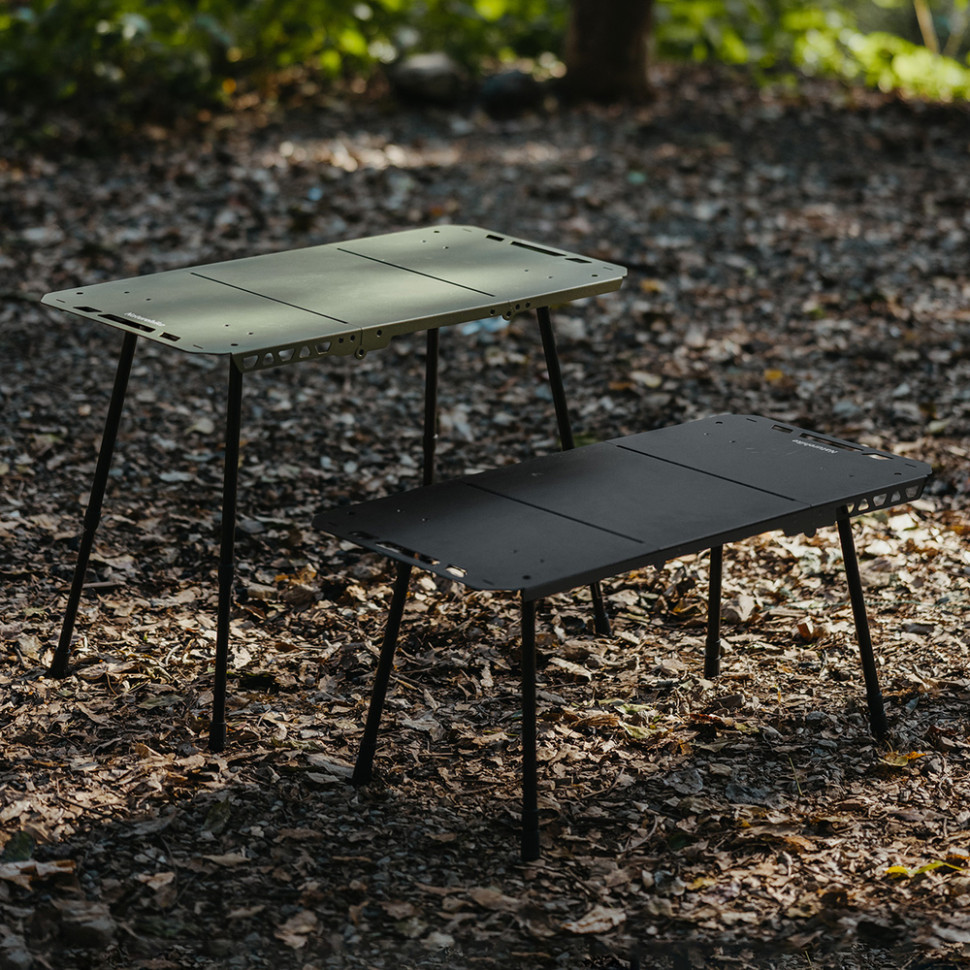 Складаний стіл Naturehike CNK2450JJ025, 80х40 см, алюміній, оливковий Київ - фото 9