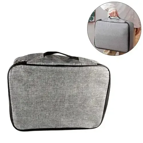 Серая дорожная сумка-органайзер для документов Киев