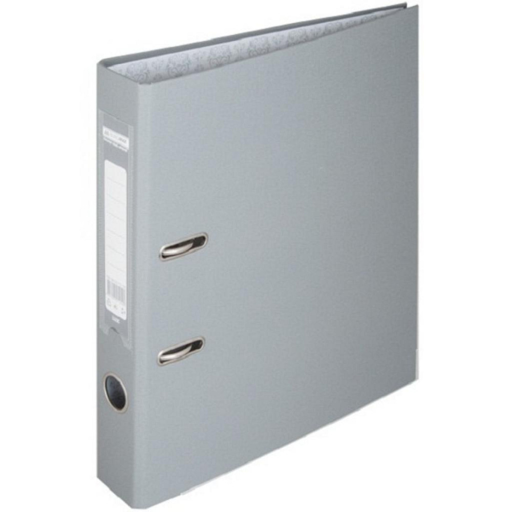 Папка - реєстратор Buromax А4, 50мм, JOBMAX PP, gray, built-up (BM.3012-09c) Вінниця - фото 1