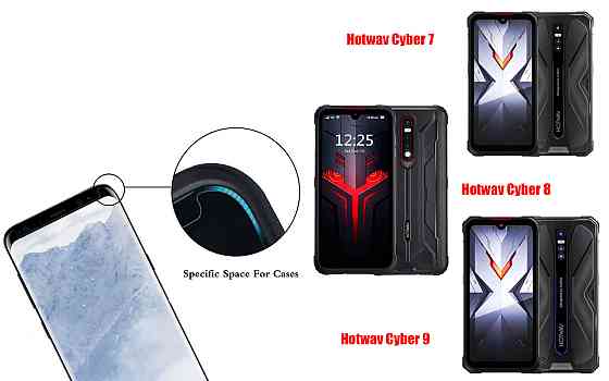 Захисне скло HyperGlass Pro для Hotwav Cyber 7, Cyber 8, Cyber 9 Pro – максимальна чутливість та захист Київ