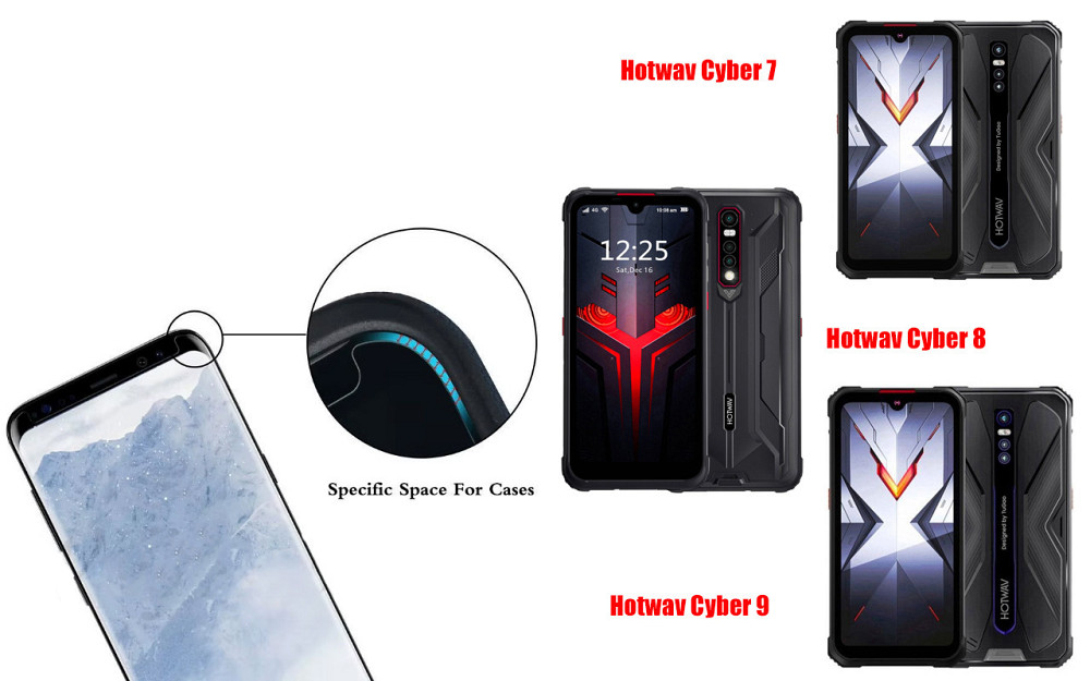 Захисне скло HyperGlass Pro для Hotwav Cyber 7, Cyber 8, Cyber 9 Pro – максимальна чутливість та захист Київ - фото 3