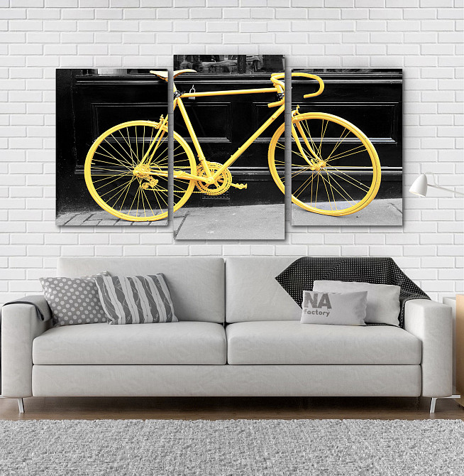 Модульная картина Велосипед Art-37_3 Киев - изображение 2