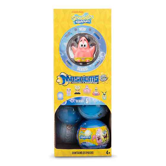 Іграшка-сюрприз у кулі Mash'ems S5 - Губка Боб Квадратні Штани Дніпро