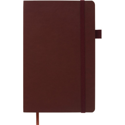 Книга записная Buromax Primo 125x195 мм 96 листов в клетку обложка из искусственной кожи Коричневая (BM.291161-25) Винница - изображение 2