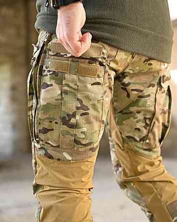 Зимние штурмовые тактические штаны SUB-ZERO мультикам   ПП7969 Одесса