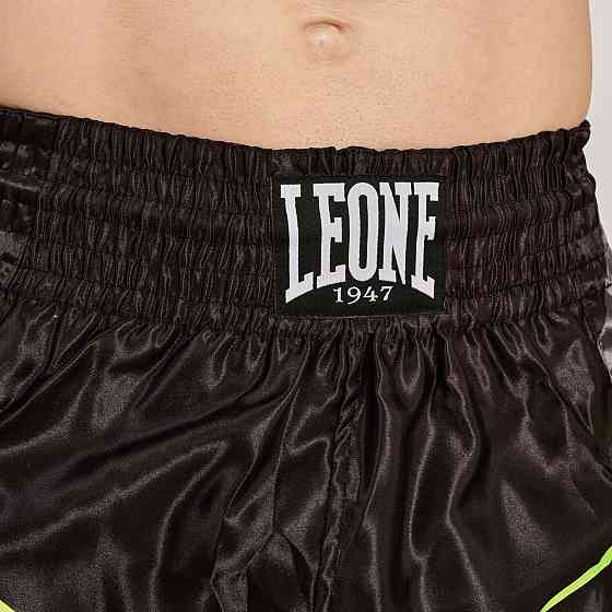 Шорти для тайського боксу Leone Performance Fluo Black XL Київ