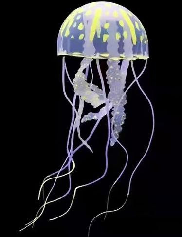 Світні медузи для акваріума. Силіконові декорації для акваріума Київ - фото 2