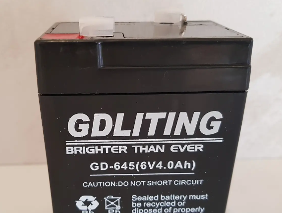 Аккумулятор универсальный  для бытовых приборов BATTERY GDLITING GD-645 6V/4Ah, AGM 2024/07/06 Одесса - изображение 6
