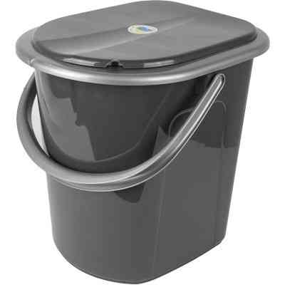 Відро-туалет Алеана Граніт/сірий 22 л (алн 171096/граніт/сіре) Вінниця