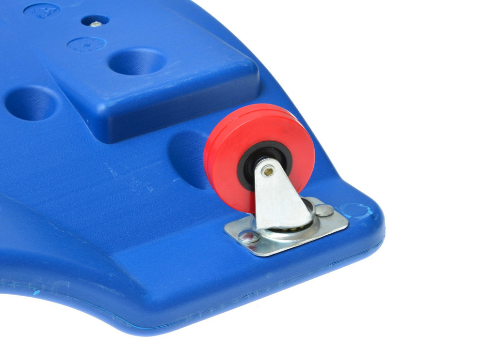 Лежак СТО "GeKo" підкатний пластиковий 99.5x47x10.5 см синій Киев - изображение 4