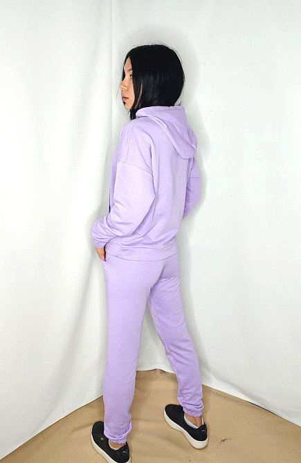 Костюм підлітковий спортивний тринитка петля Бузковий 164-170 Харків - фото 3