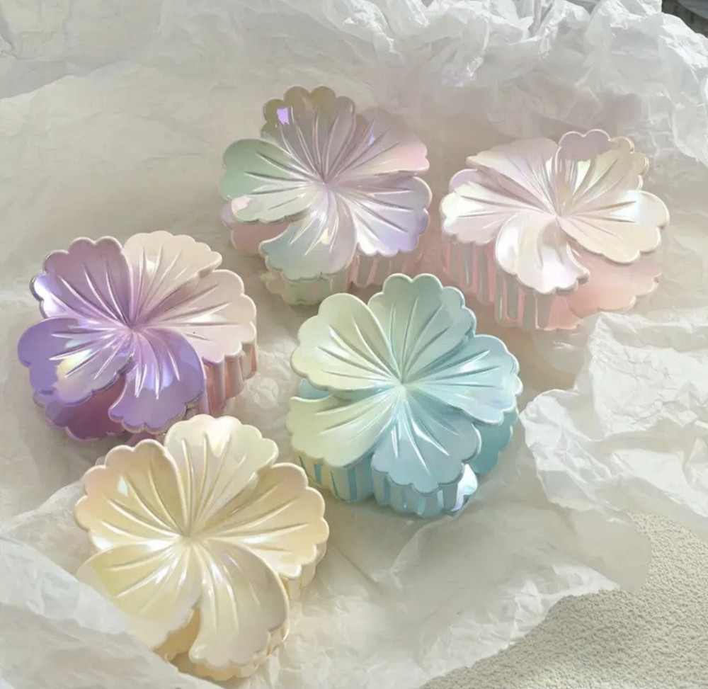 Заколка-крабік квітка Смела - изображение 7