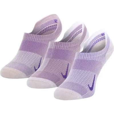 Шкарпетки Nike W NK EVERYDAY PLUS LTWT NS 3PR CV2964-970 34-38 3 пари Сірий/Фіолетовий (194955547083) Вінниця - фото 1