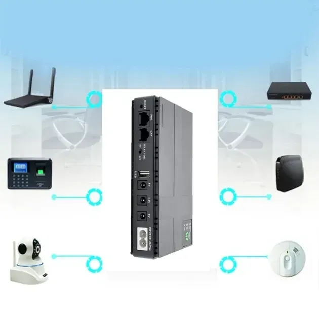 UPS Бесперебойник для роутера WI-FI , Мощная батарея  для роутера  10400Ah/18W Одесса - изображение 6