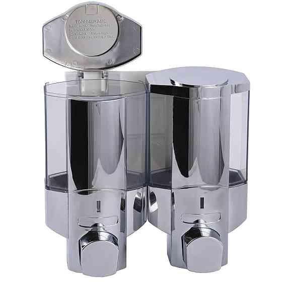 Дозатор рідкого мила подвійний HOTEC HB 5302 (000001941) Київ