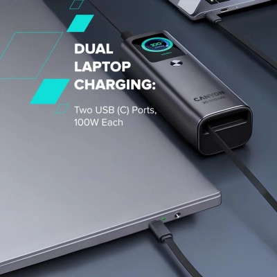 Батарея универсальная Canyon 20000mAh OnPower 265 PD/100W (CNS-CPB265DG) Винница - изображение 12