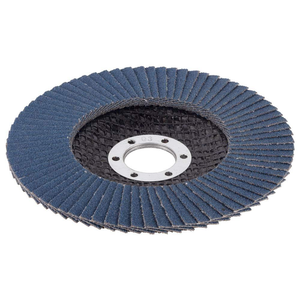 Круг лепестковый торцевой Т27 (прямой) ZA Ø125мм P100 SIGMA (9173051) Ровно - изображение 4