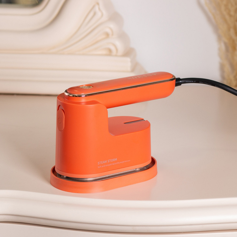 Відпарювач Sokany Ручний 1200 Вт помаранчевий SK-3069R Коломыя - изображение 9