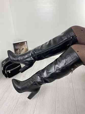 Чоботи жіночі ARLEN чорні шкіра натуральна зима 37р. (3166) Коломыя