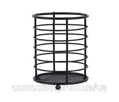 Кошик для столових приборів Blackline O 9 см,  з порошковим покриттям, Н 11 см Київ - фото 1