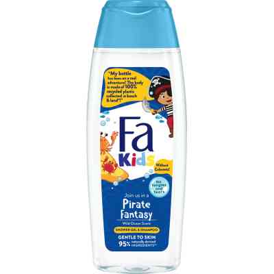 Дитячий гель для душу Fa Kids Хоробрий пірат для хлопчиків 250 мл (9000100662468) Вінниця