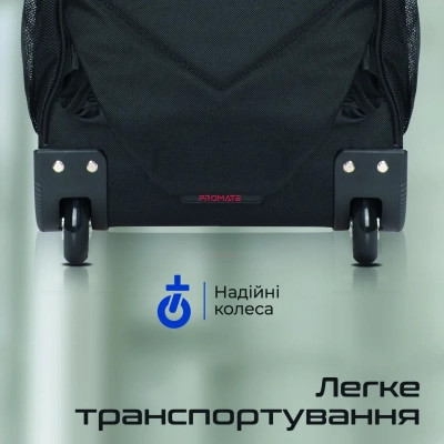 Рюкзак для ноутбука Promate 15.6" Compact-TR black (compact-tr.black) Вінниця - фото 2