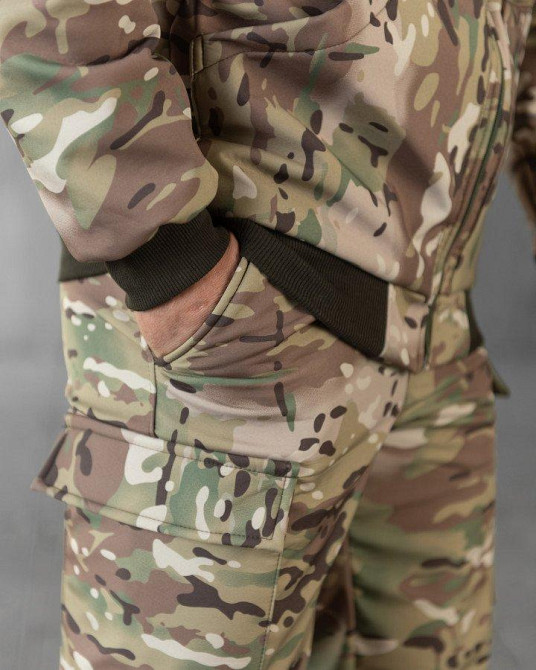 Тактический костюм KRANG на овчине мультикам   ВТ0514 Одесса - изображение 8