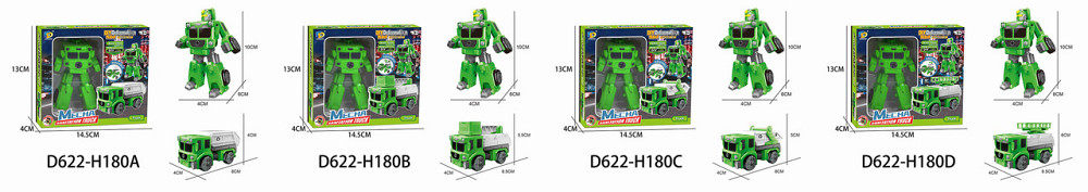 Іграшка DIY Toys Робот-трансформер, в асорт (CJ-2168683) (6809373) Київ - фото 2